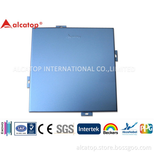 PVDF Coating Wooden Aluminum Panel for Building Curtain Wall